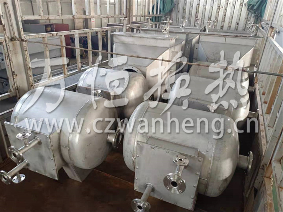 杭州XX热能 有限公司购买10套不锈钢蒸汽换热器