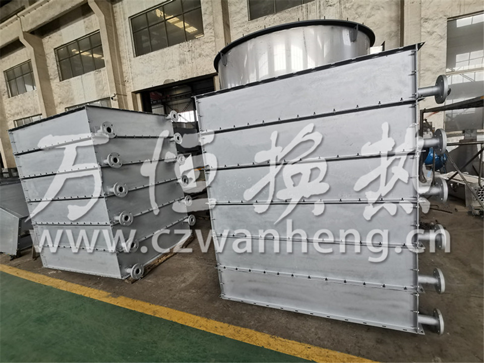 重庆XX实业有限公司购买2组12片蒸汽换热器
