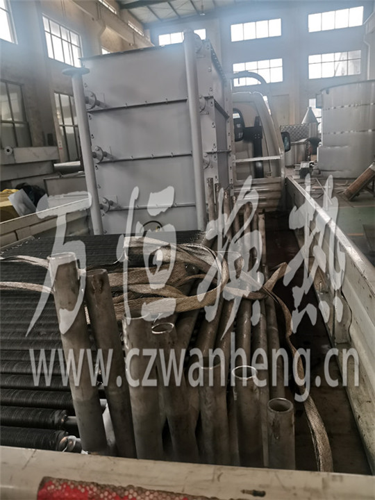 江苏省XX环保科技有限公司购买2组12片不锈钢蒸汽换热器